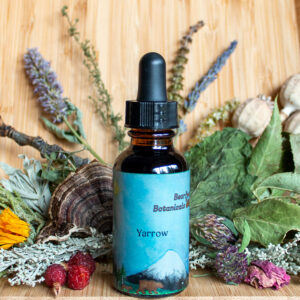 Bearfoot Botanicals Yarrow tincture label